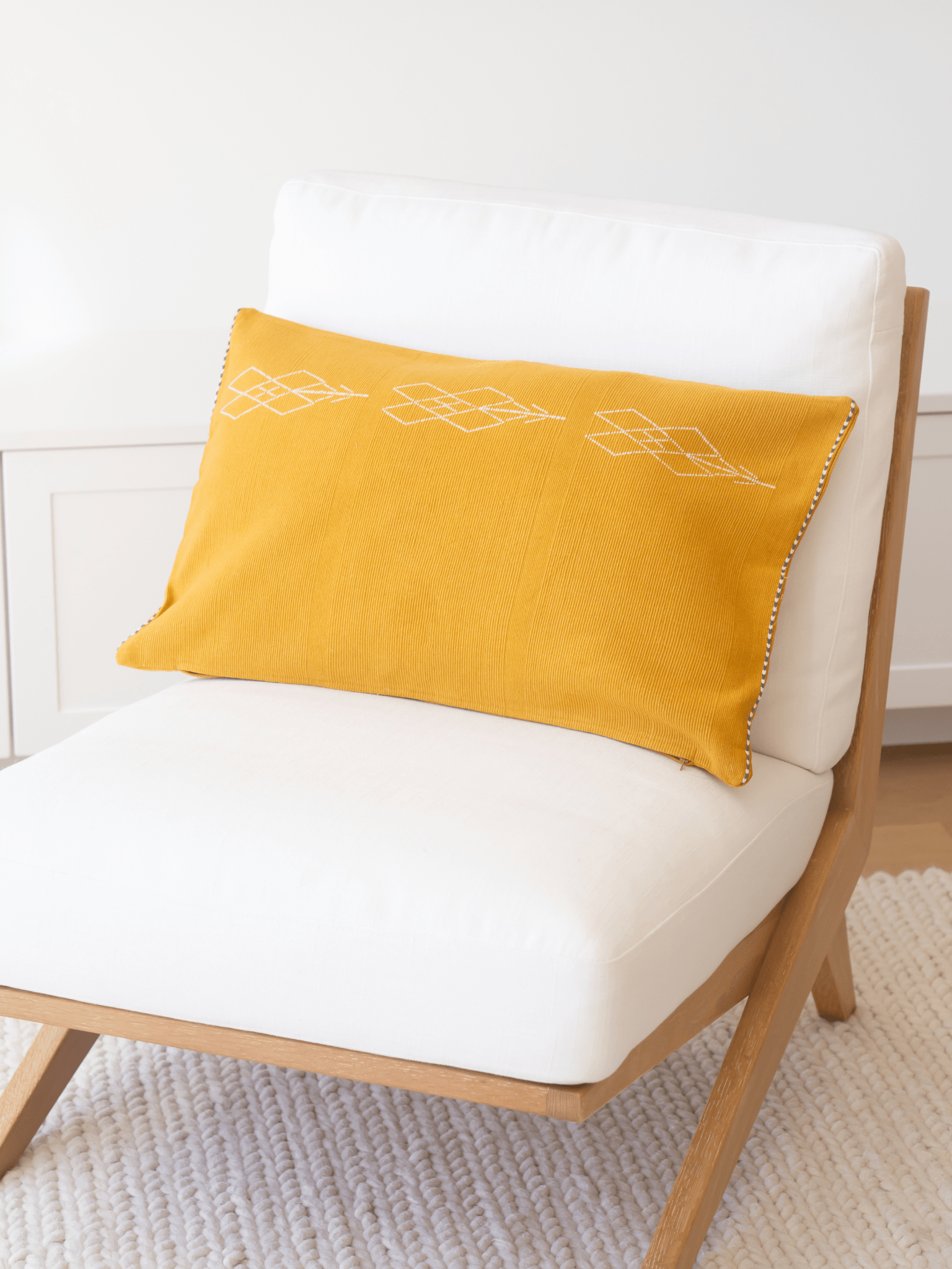 Cotton lumbar cushion