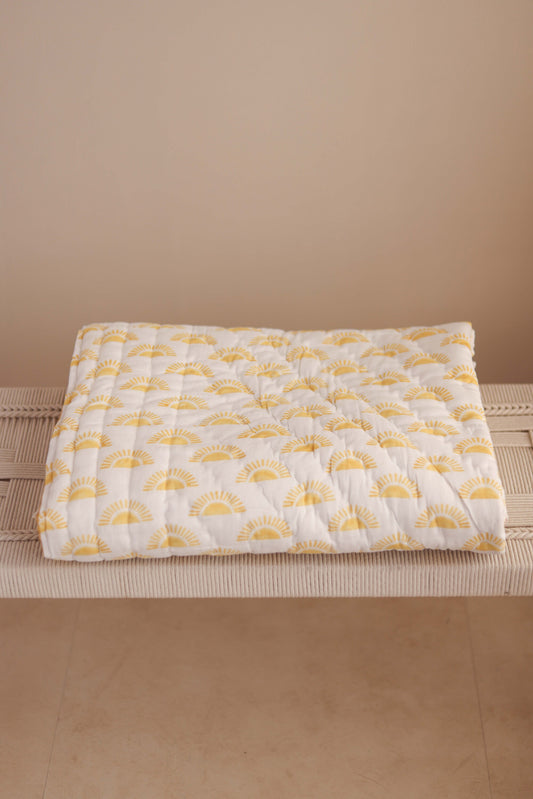 Sunshine Hug Baby Quilt