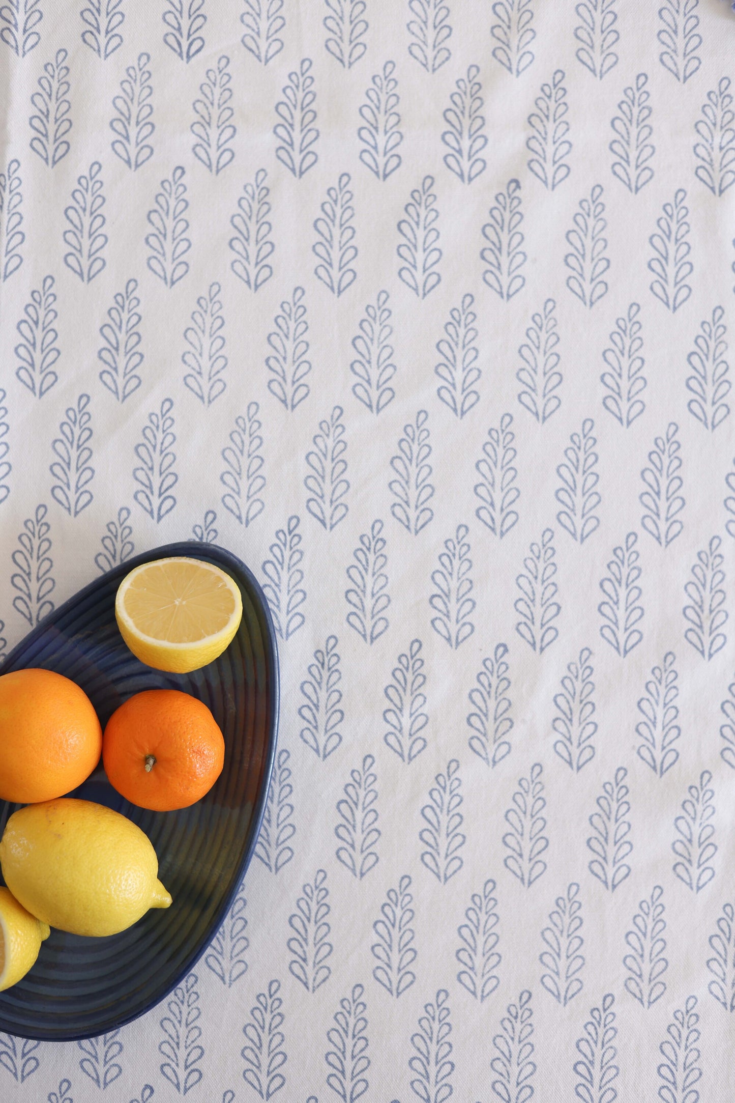 Indigo Vines Tablecloth