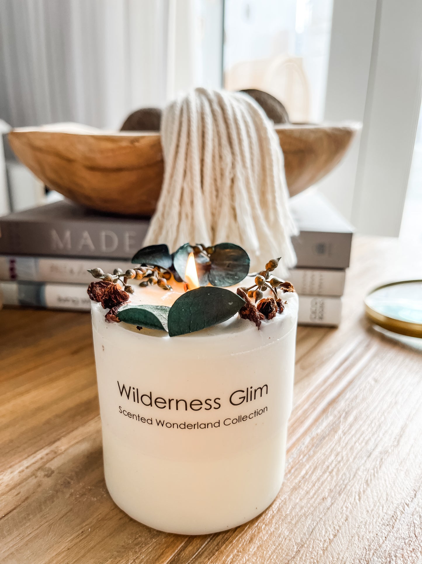 Widerness Glim Scented Candle - Lavender & Seabreeze