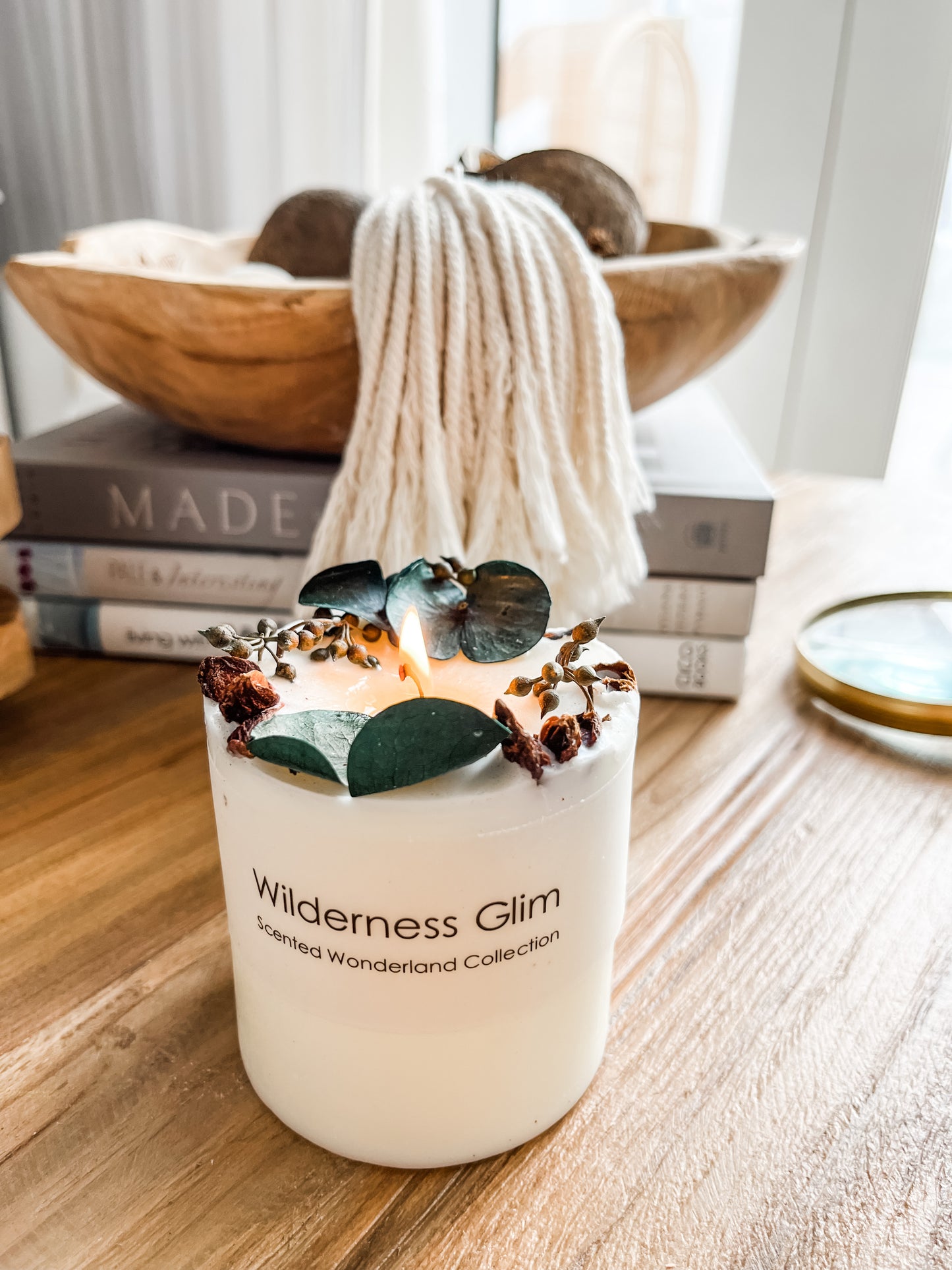 Widerness Glim Scented Candle - Lavender & Seabreeze