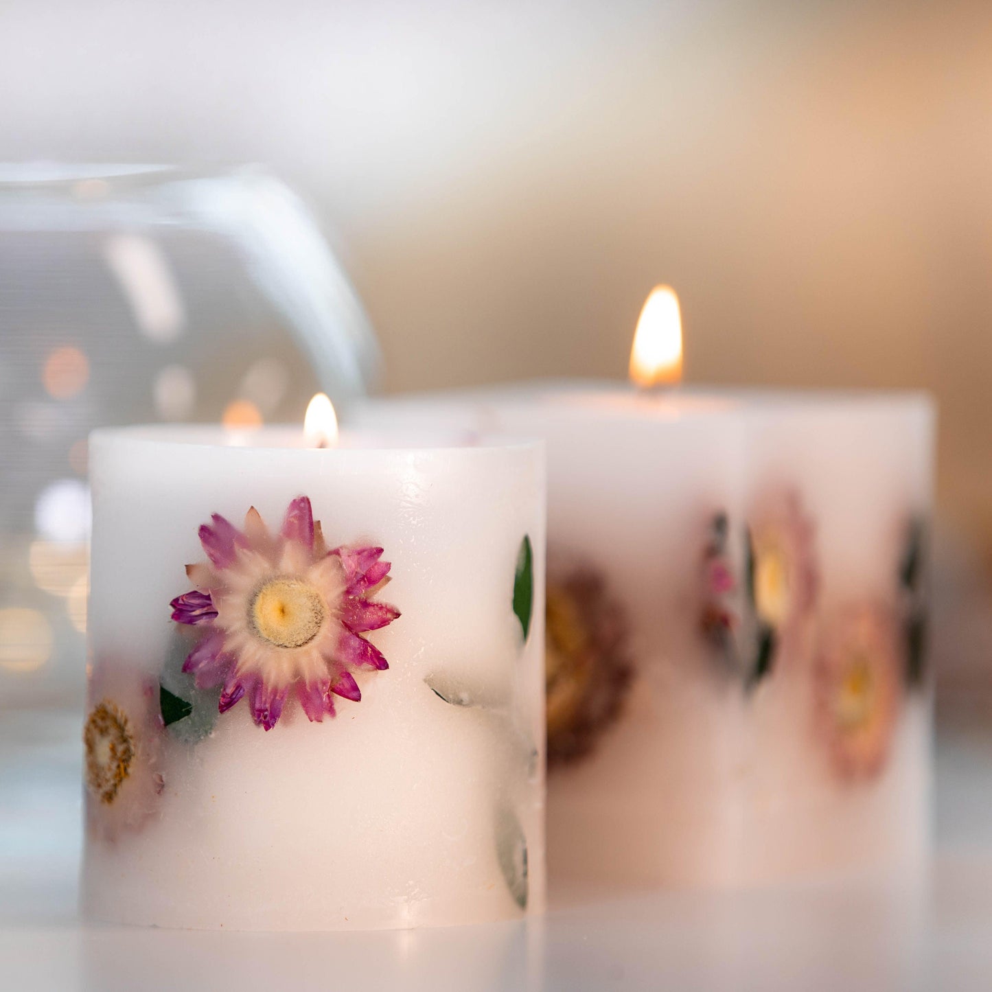 Scented Candles Blossom Edit Scented Candle - Raspberry & Lemon - La-Ra's - The Artisan Store